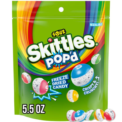 POP'd Originals Freeze Dried Candy, 5.5 Oz Resealable Candy Bag