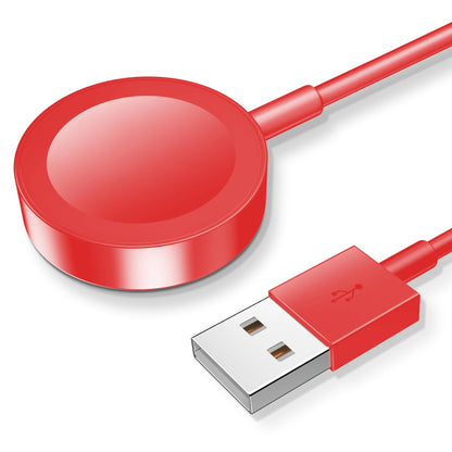 iWatch Charger Magnetic Fast Charging Cable [Portable] Magnetic Wireless Charging Compatible with iWatch Series Ultra/10/9/8/7/6/SE/5/4/3/2-[3.3FT] White