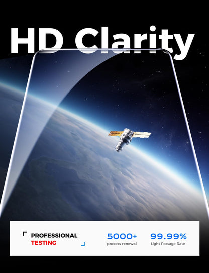 MAGIC JOHN 2 Pack for iPhone 16 Pro Max 6.9 inch Tempered Glass Screen Protector, HD Clear, Bubble Free, Easy Installation, Auto Dust-Elimination