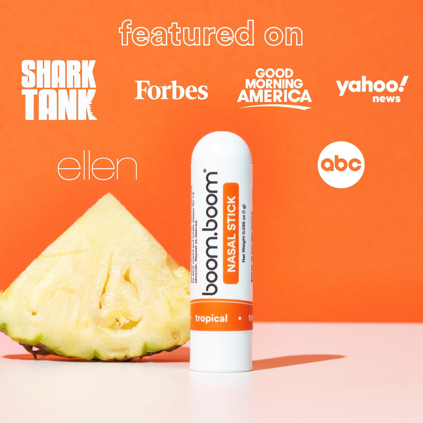 Nasal Stick | Vapor Flow Technology | Cool Refreshing Sensation | Natural Mood Boost | Simple Ingredients | Essential Oils + Menthol Inhaler (Mint, Wintermint, Tropical, Spearmint)