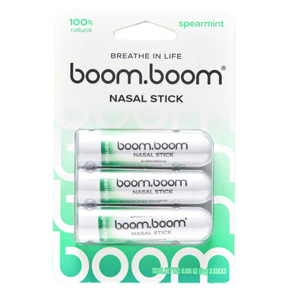 Nasal Stick | Vapor Flow Technology | Cool Refreshing Sensation | Natural Mood Boost | Simple Ingredients | Essential Oils + Menthol Inhaler (Mint, Wintermint, Tropical, Spearmint)