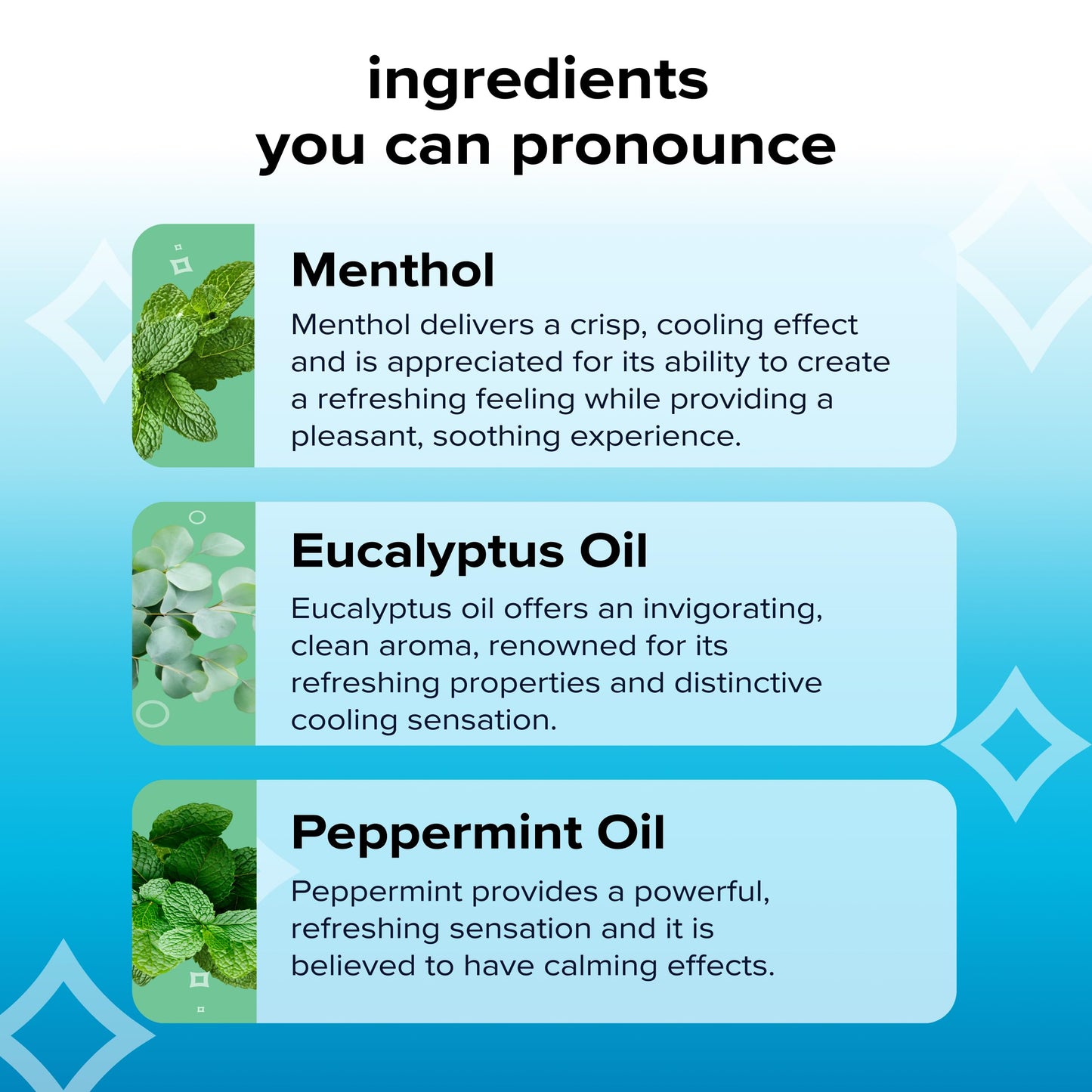 Nasal Stick | Vapor Flow Technology | Cool Refreshing Sensation | Natural Mood Boost | Simple Ingredients | Essential Oils + Menthol Inhaler (Mint, Wintermint, Tropical, Spearmint)