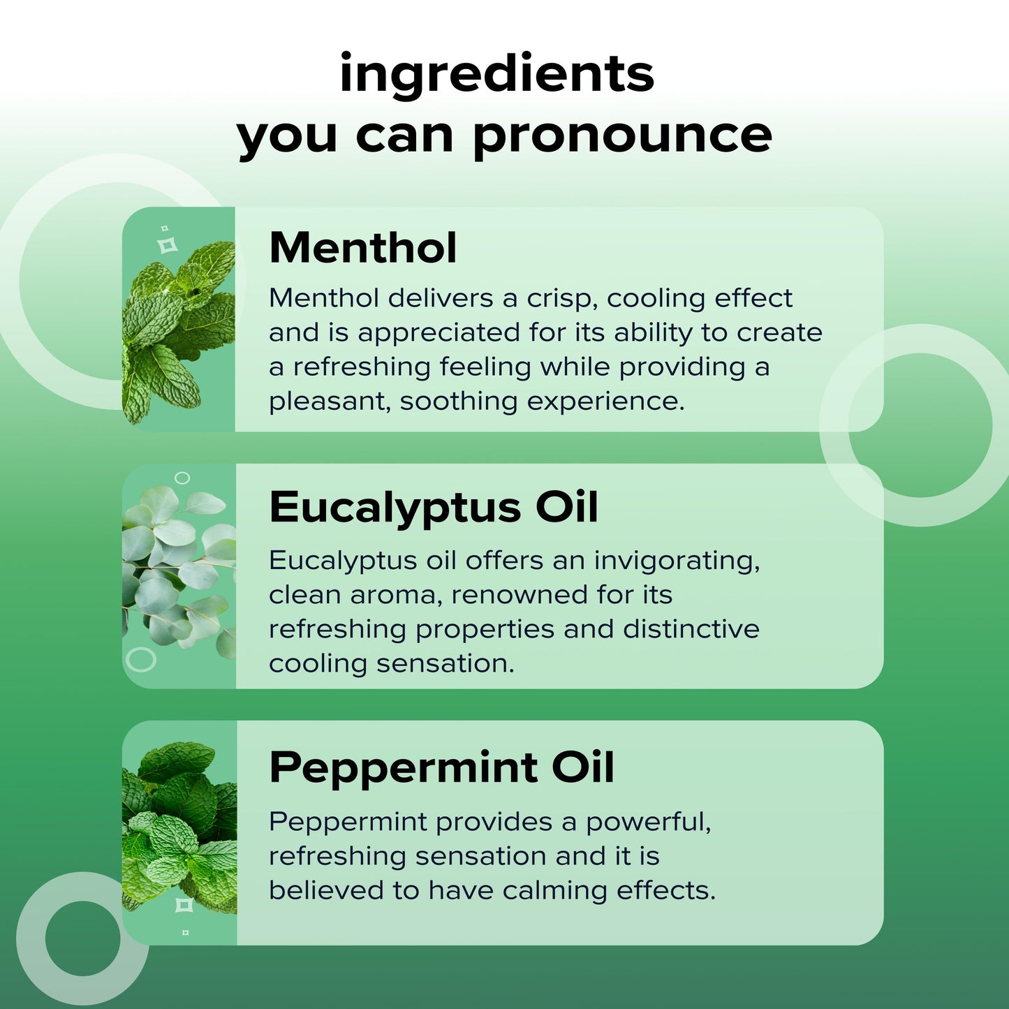 Nasal Stick | Vapor Flow Technology | Cool Refreshing Sensation | Natural Mood Boost | Simple Ingredients | Essential Oils + Menthol Inhaler (Mint, Wintermint, Tropical, Spearmint)