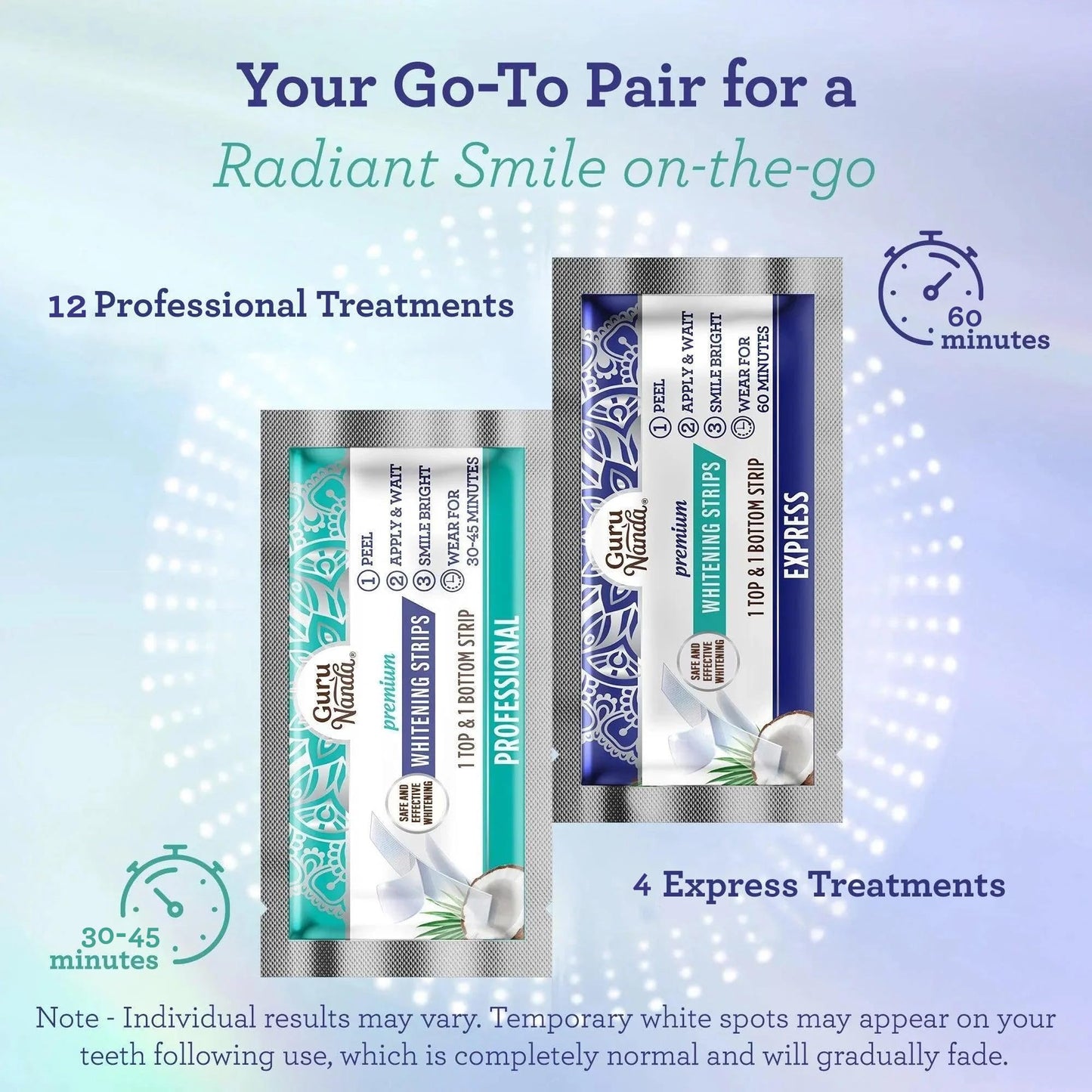 Teeth Whitening Strips - 7-Day Treatment with Non-Slip, Dry Strip Technology - Whitening Designed with Care for a Brighter Smile