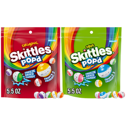 POP'd Originals Freeze Dried Candy, 5.5 Oz Resealable Candy Bag