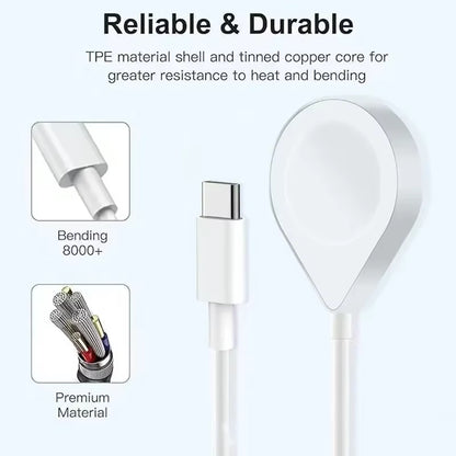 3 in 2/2 in 1 USB C Cable Apple Watch Charger Iphone Charger Fast Charging Cable Compatible with Iwatch Ultra SE/9/8/7/6/5/4/3/2